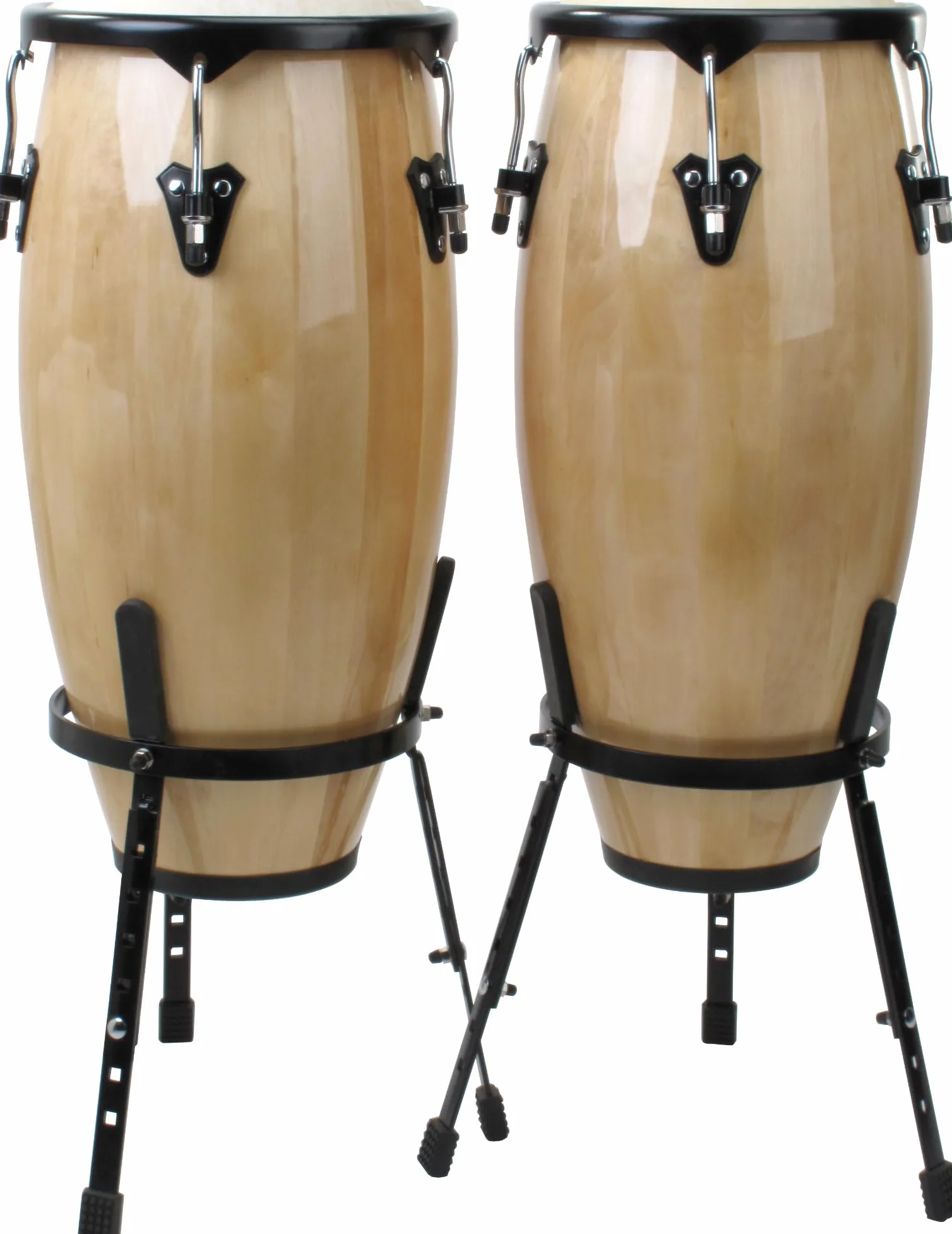 Congas de XDrum, set de 2 cajas natural 10" - 11"