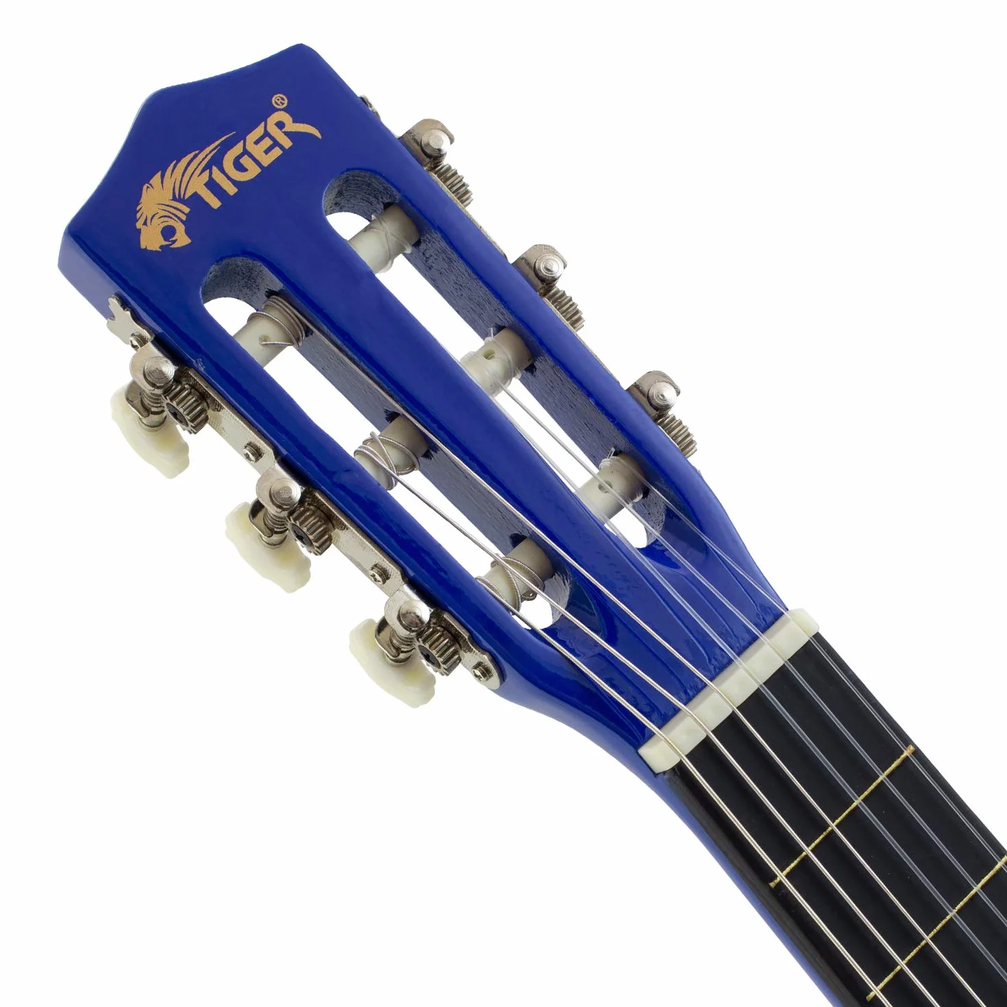Tiger CLG4-BL - Set de guitarra clásica de 3/4, color azul