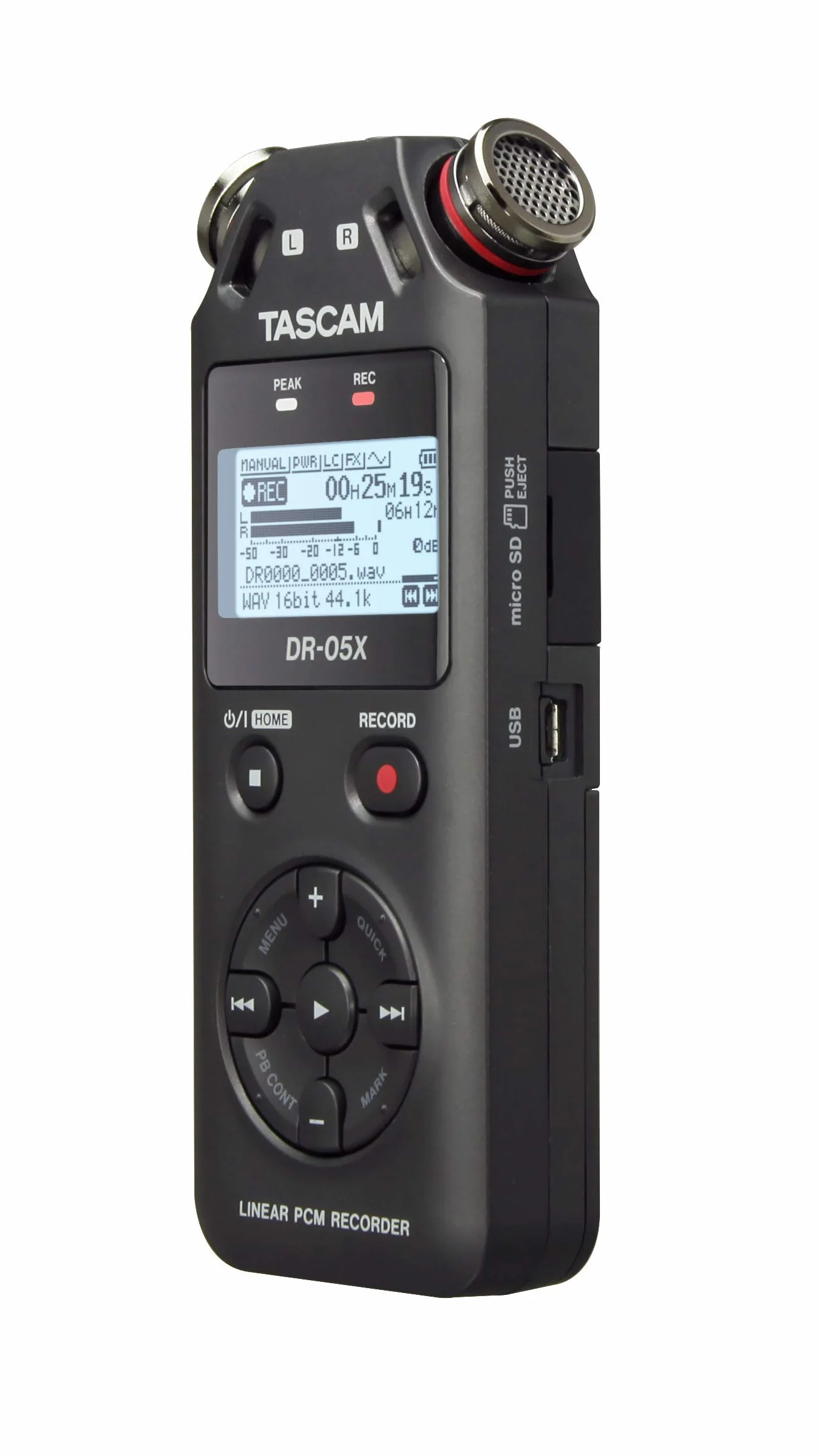 Tascam Grabadora de audio usb2.0 portátil DR-05X