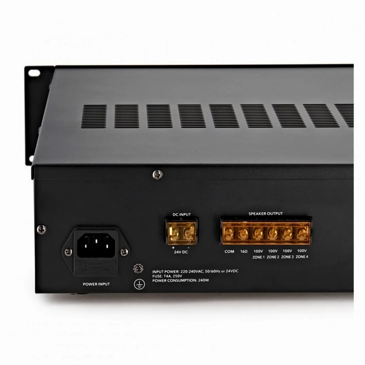 SubZero Amplificador de línea multizona de 240W con Bluetooth 100V