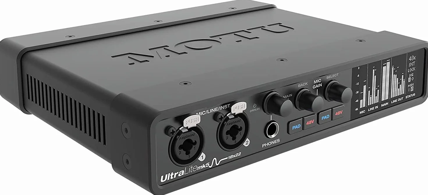 MOTU - UltraLite-mk5 18x22 interfaz de audio USB