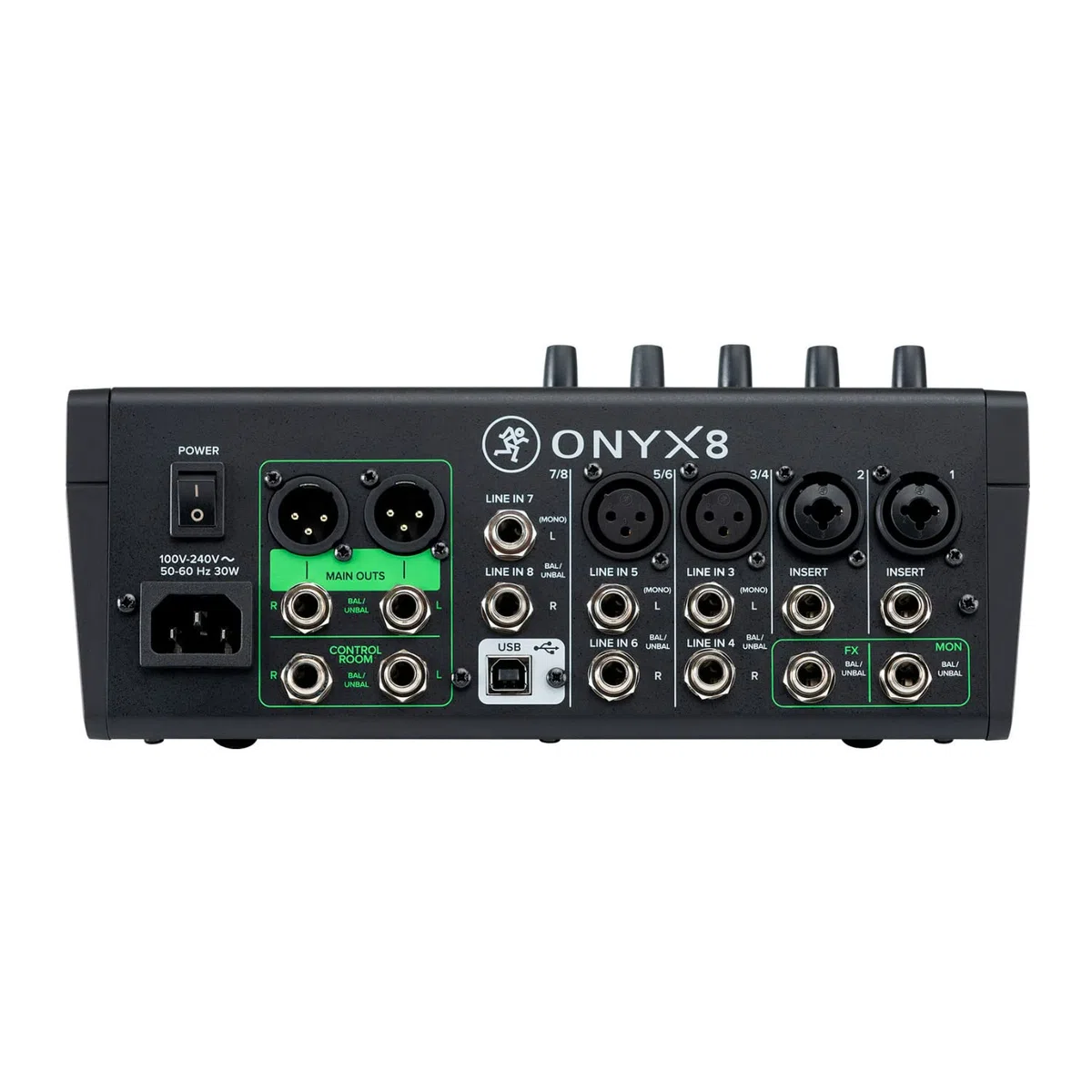 Mackie Onyx Series, mezclador analógico premium de 8 canales con USB multipista (Onyx8)