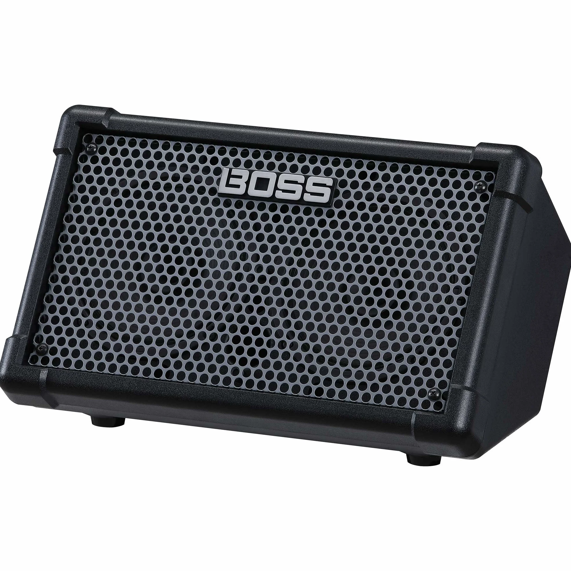 BOSS Cube Street II | Amplificador estéreo de batería portátil | Sonido Ideal para Artistas callejeros | Admite micros, Instrumentos y Dispositivos de Audio | Negro
