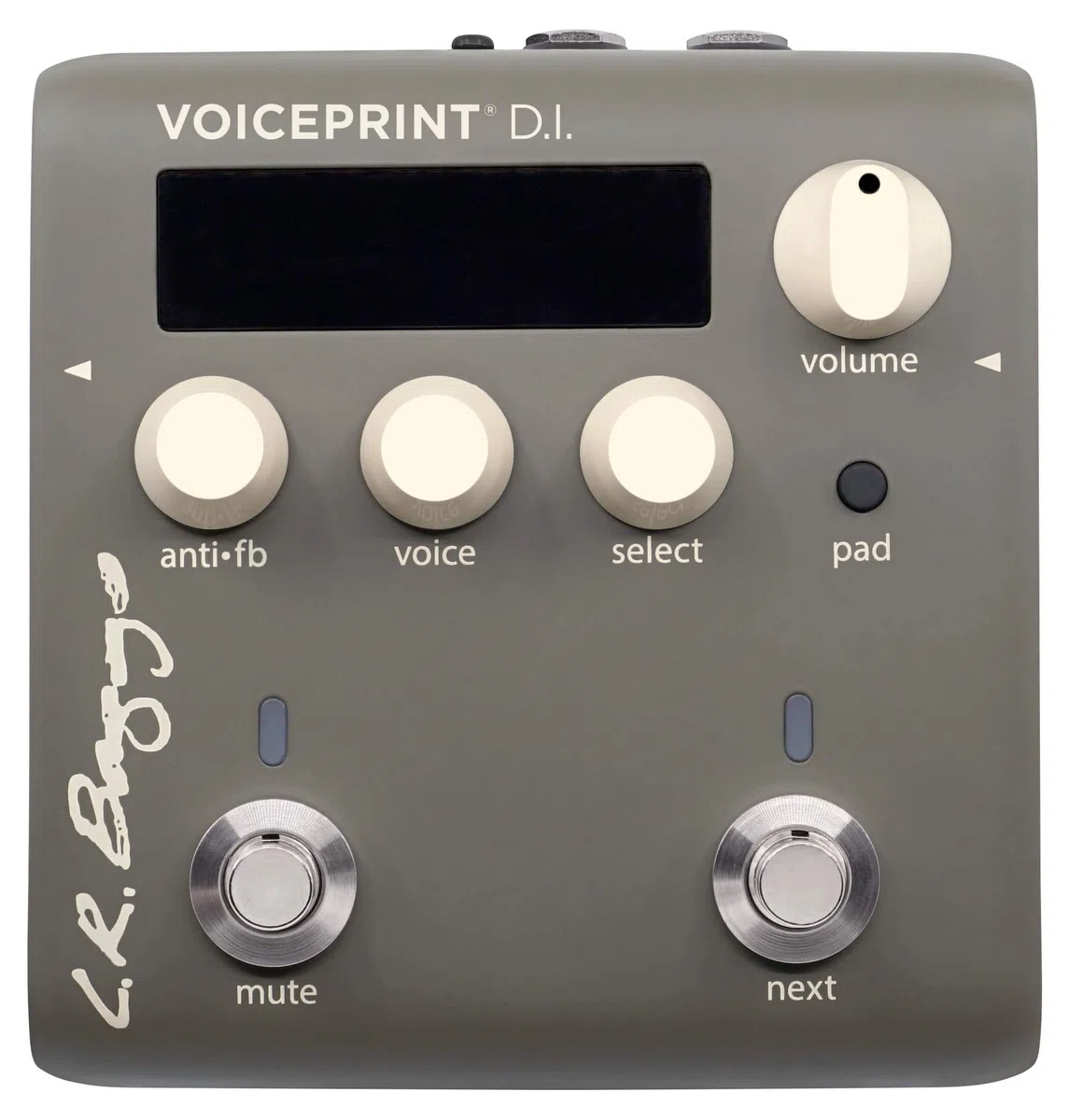 L.R. Baggs Voiceprint DI Pedal de efectos de respuesta de impulso para guitarra acústica