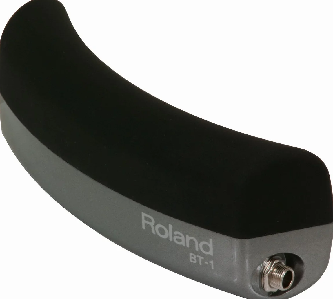 Pad disparador de barra de percusión Roland BT-1 para baterías híbridas y V-Drums — Versátil pad disparador complementario para V-Pads y baterías acústicas