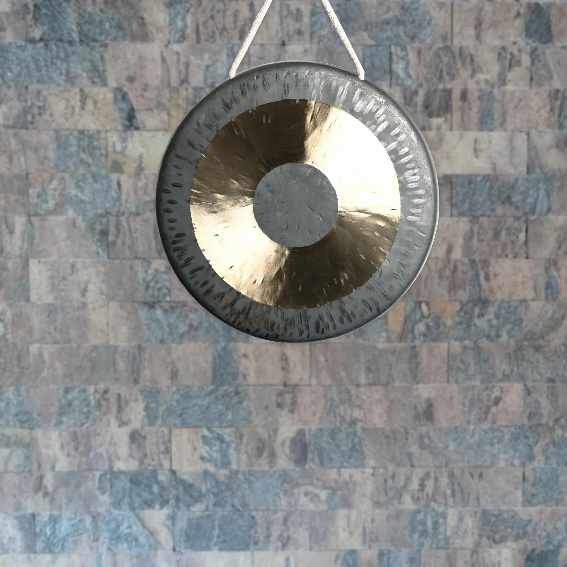Gong Tam Tam original, Whood Chau Gong de China 25 cm 10" -7038-L-