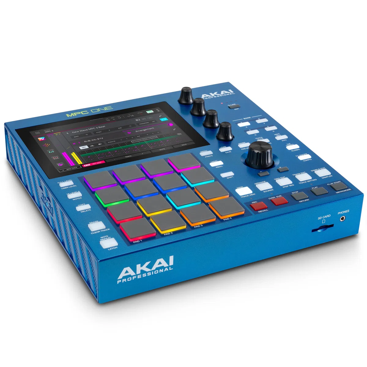 Akai Professional MPC One G2 Centro Producción Autónomo Next-Gen | Para beatmakers y productores, sampling, secuenciación y creación, con USB-C, 16 pads MPC, procesador 8 núcleos, 4GB RAM