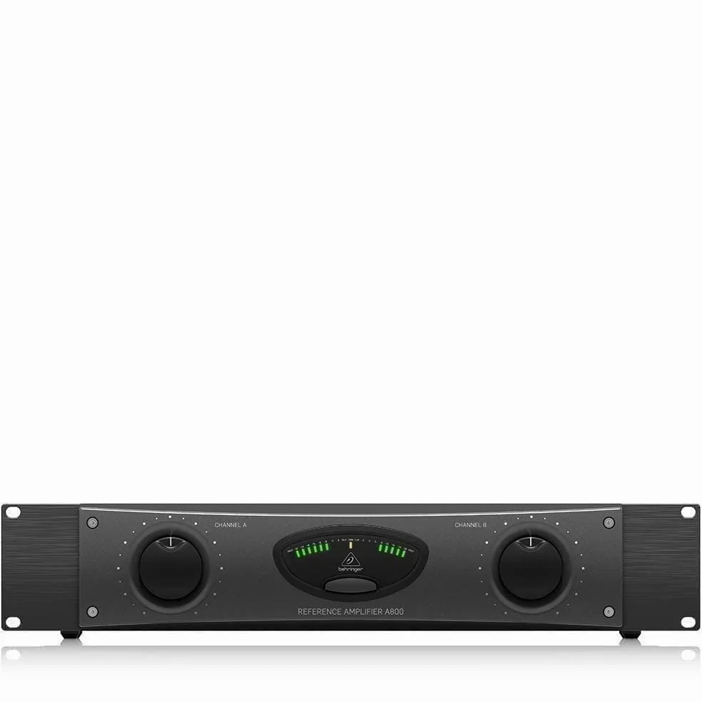 Behringer A800 Professional Amplificador De Potencia De Clase De Referencia De 800 Vatios