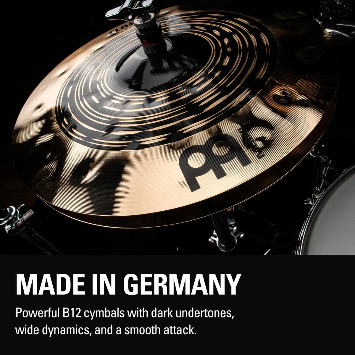 Meinl Classics Custom Dual Platillo Hihat - 14" (CC14DUH)