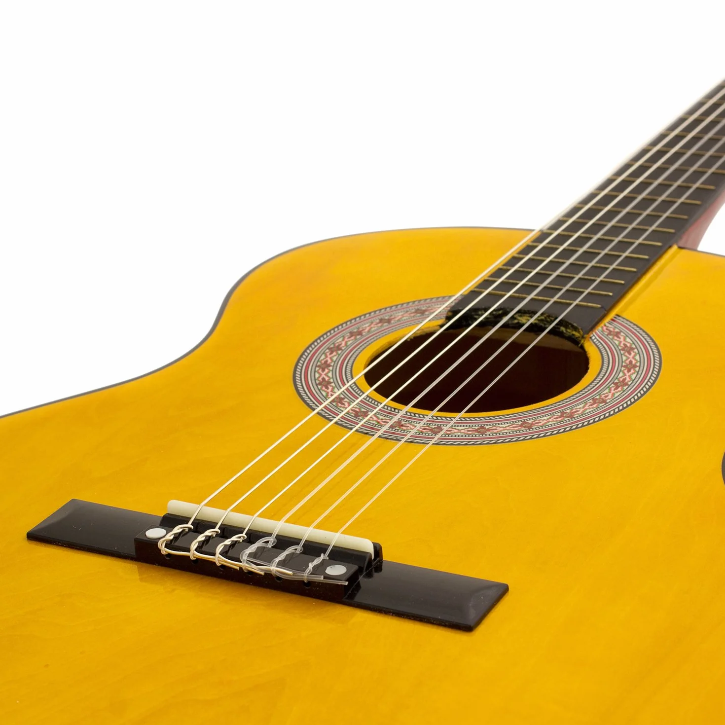 Mad About CLG1-LH-12 guitarra clásica 1/2 zurdos | Incluye bolsa, cuerdas, correa y púa, ideal para niños de 6 a 8 años y principiantes