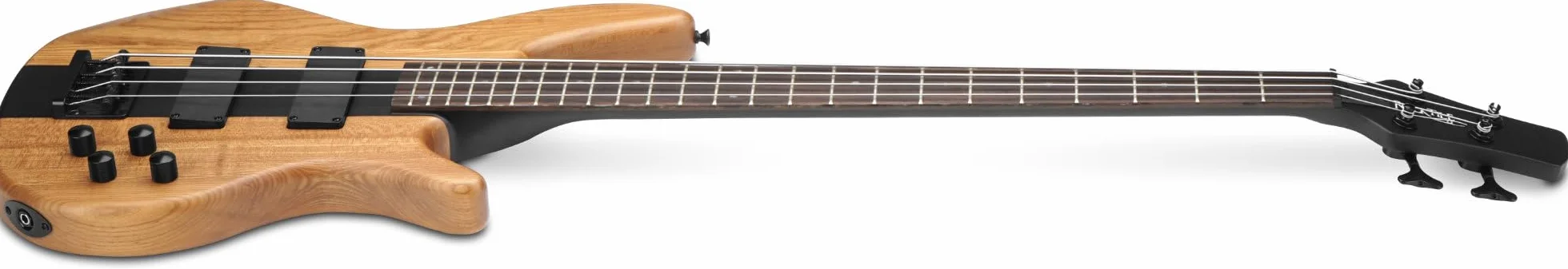 Rocktile Pro LB104-N LowBone Bajo Eléctrico - 4 cuerdas - Cuerpo: tilo - mástil de arce en una pieza - diapasón: palisandro - 2 pastillas humbucker - natural