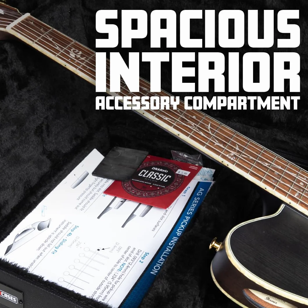 Gator Frameworks Funda para Guitarra Ibanez Tod y FRH | Negro (GWE-TODFRHN)