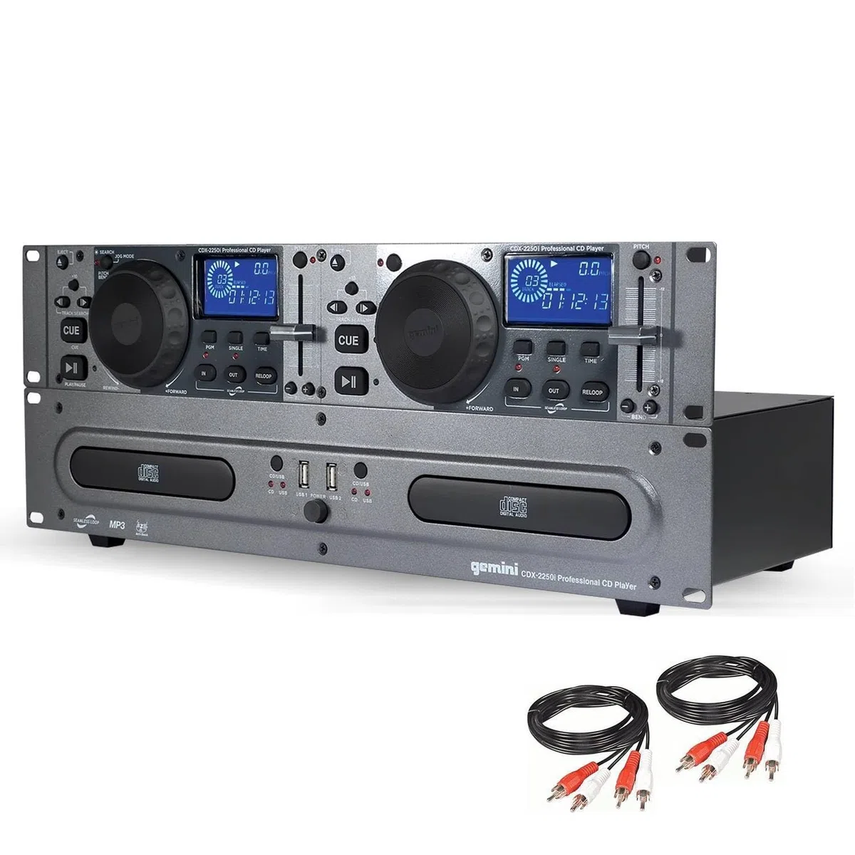 Gemini CDX-2250I: DJ CD Media Player With USB
