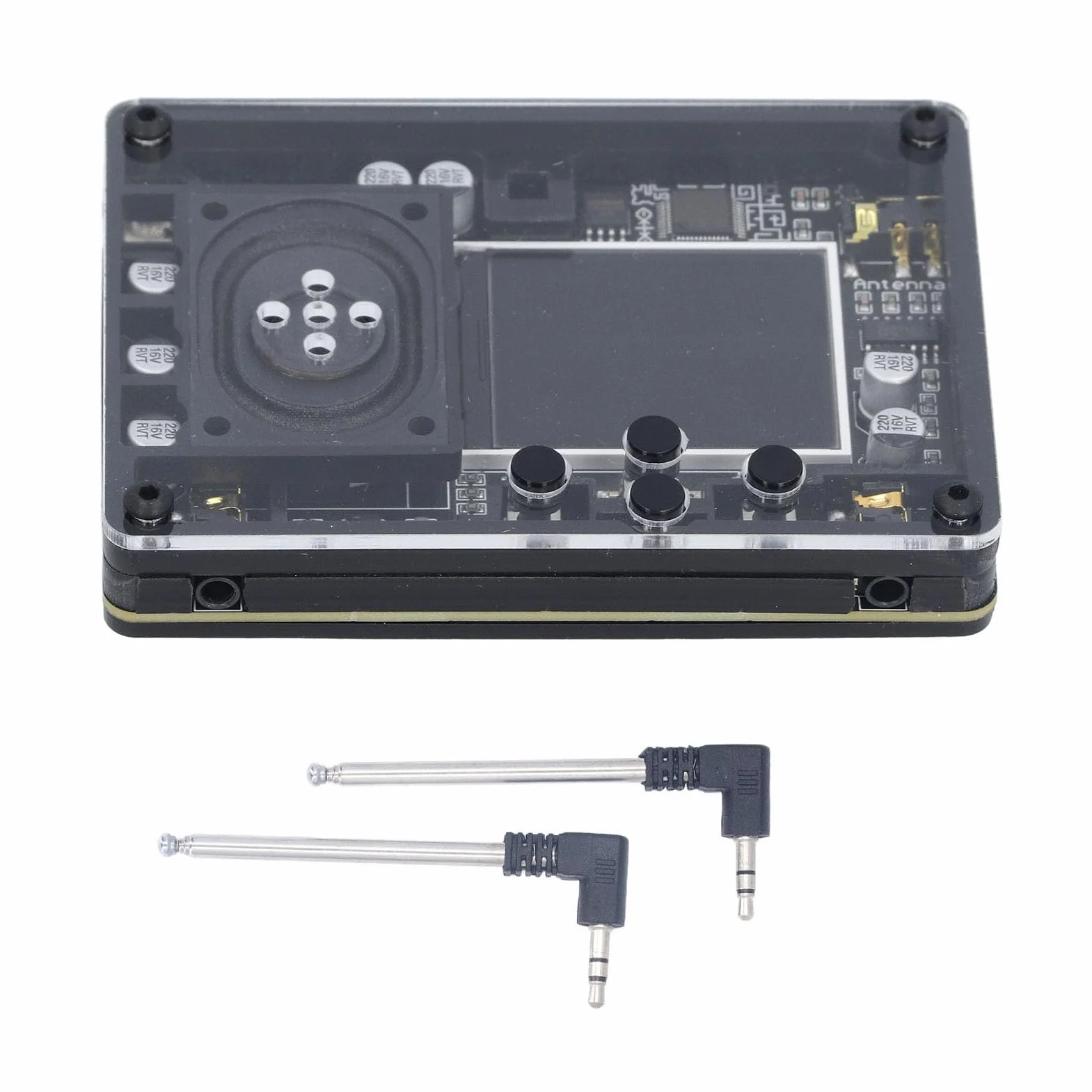 Kit de Instrumentos Musicales Innovadores de Akozon Innovative Mini Theremin con Pantalla de Pantalla Interactiva, Ajuste Ajustable y Múltiples Tonos