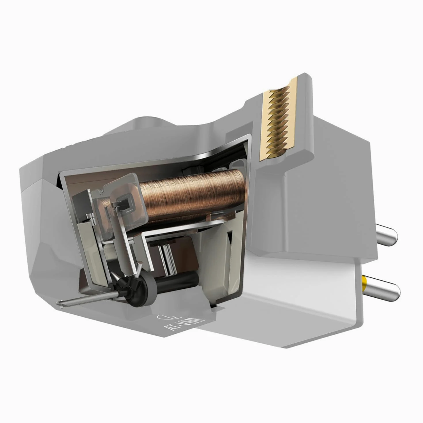 Audio-Technica AT-VM95C/H Moving Magnet Cápsula Incl. AT-HS10 Headshell