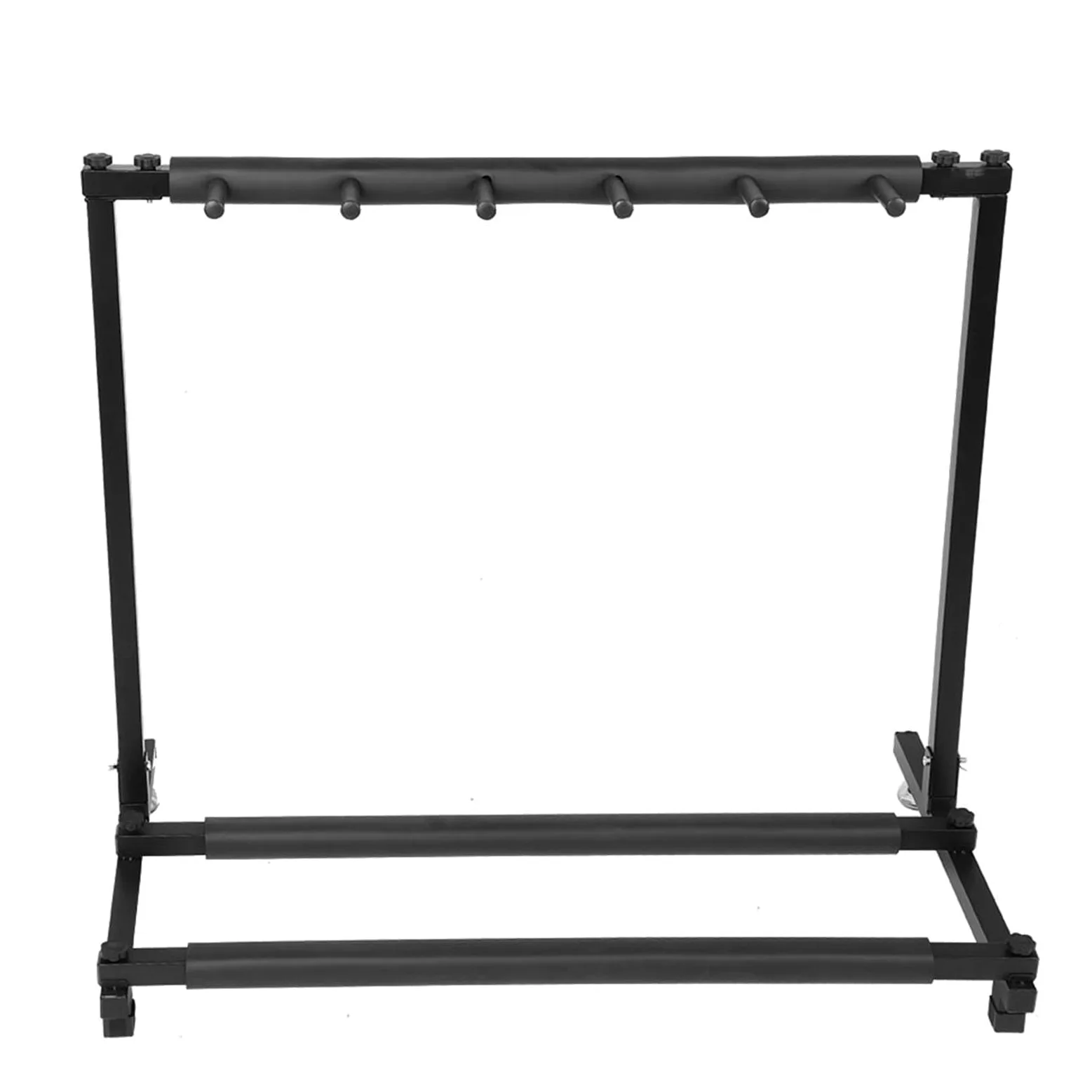 Soporte de Metal para Guitarras, Plegable, Organizador para 5 Guitarras, Compatible con Ac¨²stica, Bajo y El¨¦ctrica