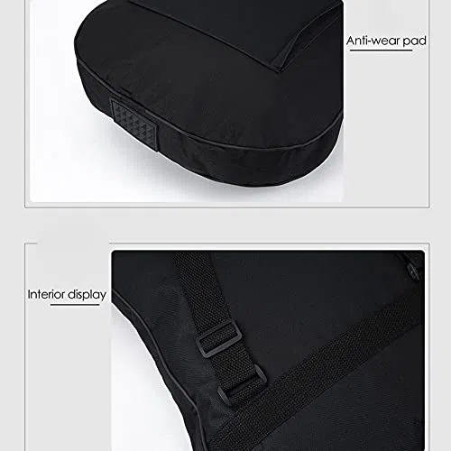 Bolsa de Bajo EléCtrico Bolsa de Concierto Mochila Estuche Blando Acolchado 5 Mm Acolchado Ligero