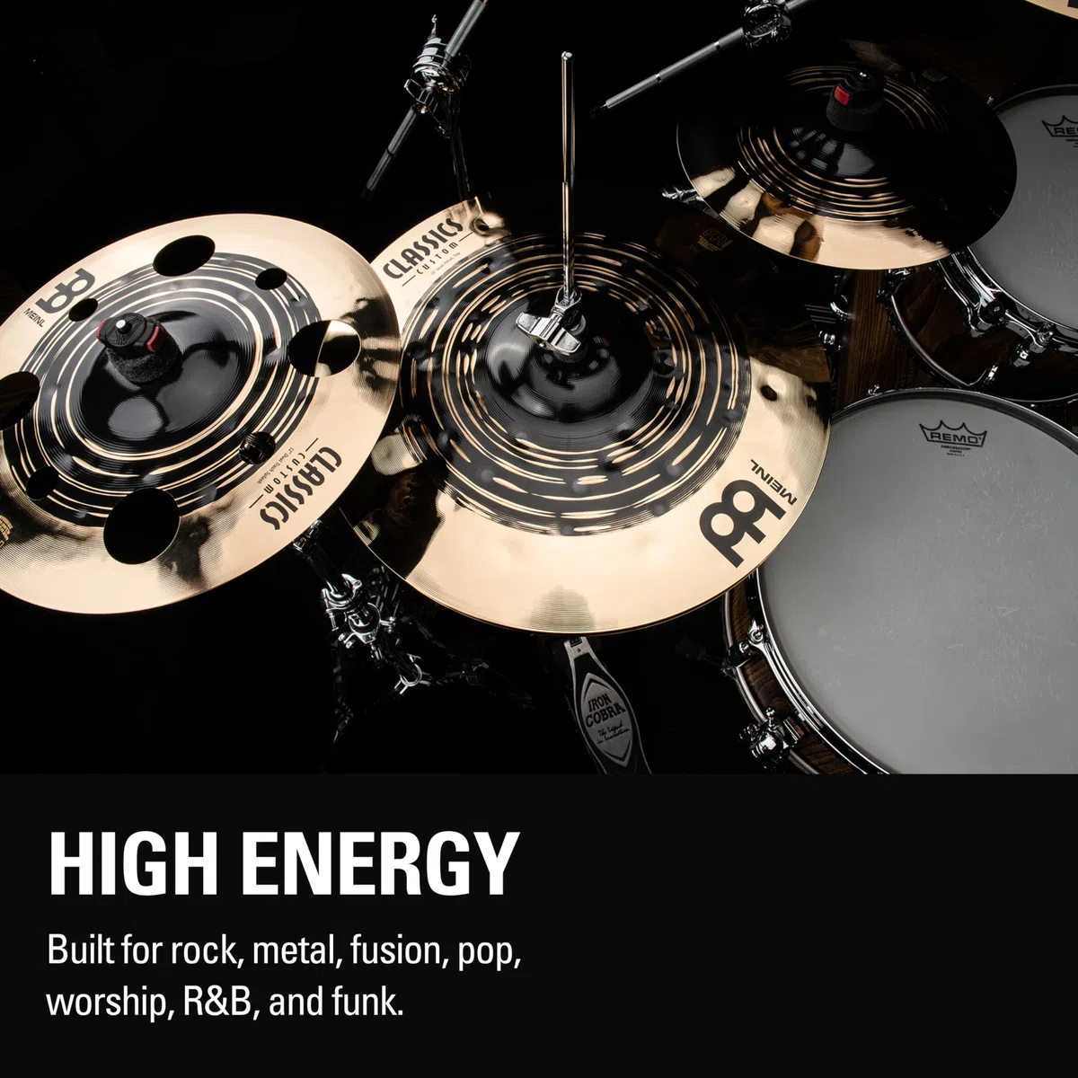 Meinl Classics Custom Dual Platillo Hihat - 14" (CC14DUH)