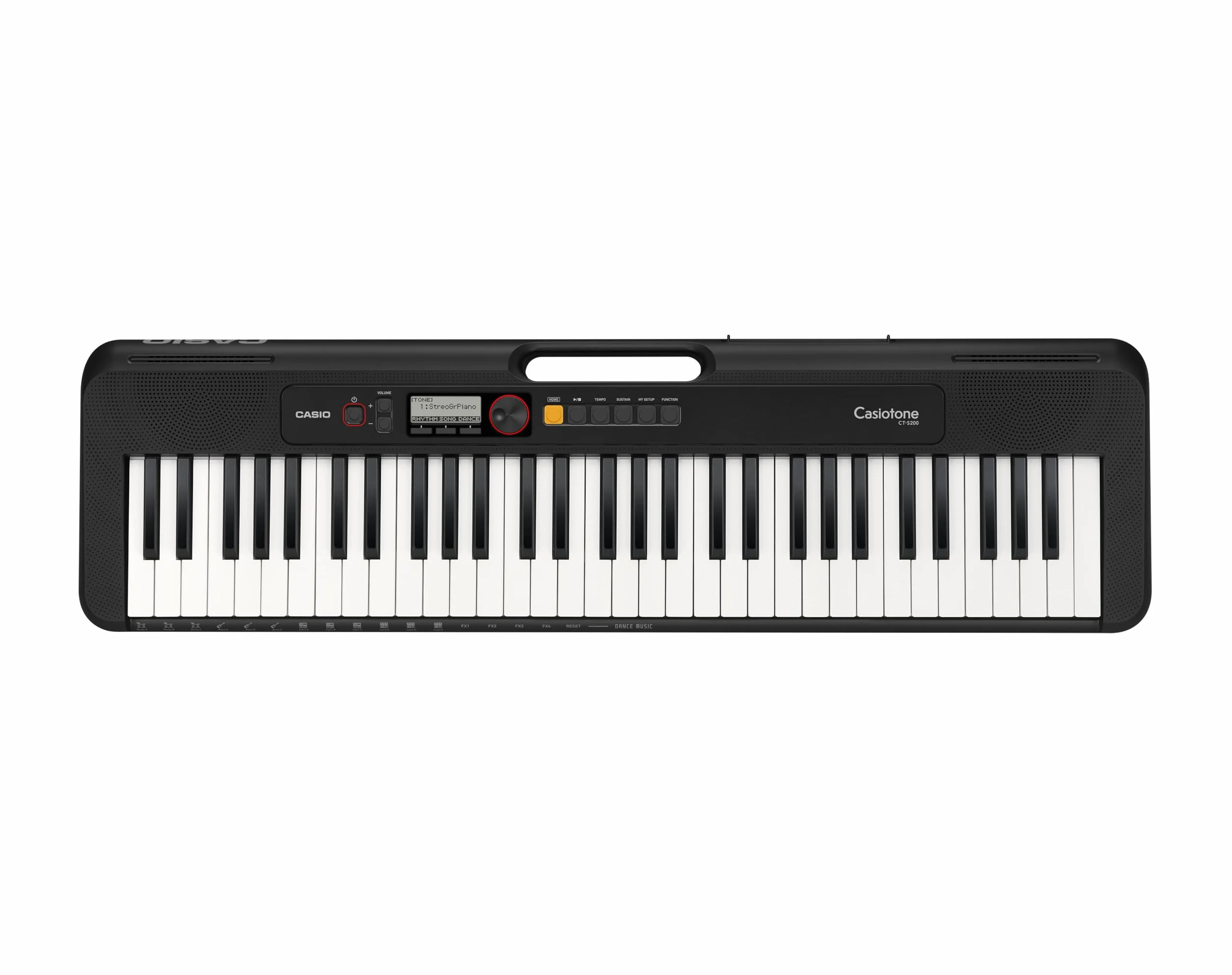Casio CT-S200BK - Teclado de piano, Negro