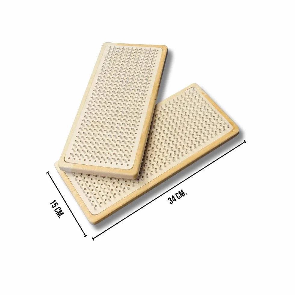 Generic Tablero de meditación Sadhu con un paso de uñas de 10 mm