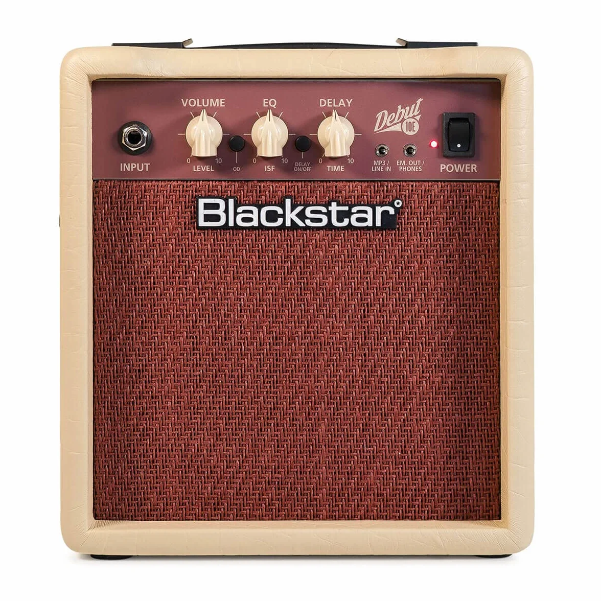 Blackstar Debut 10E Combo Amplificador de Guitarra Eléctrica para Principiantes con Efecto Delay 10 W Entrada de Auriculares/Line In MP3 Playback