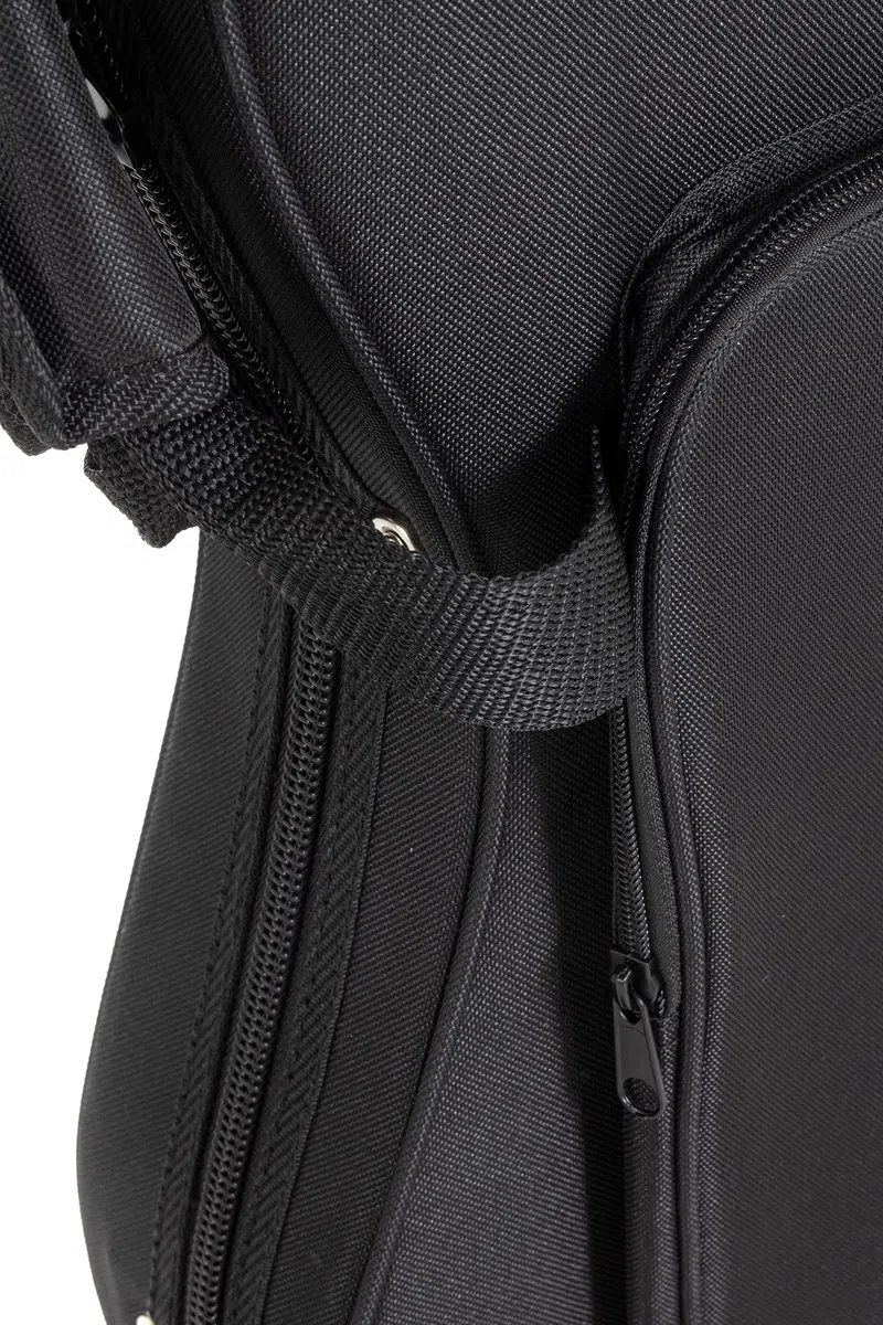 GEWA estuche para guitarra FX Light Weight Softcase para guitarra eléctrica forma S, estuche moldeado negro