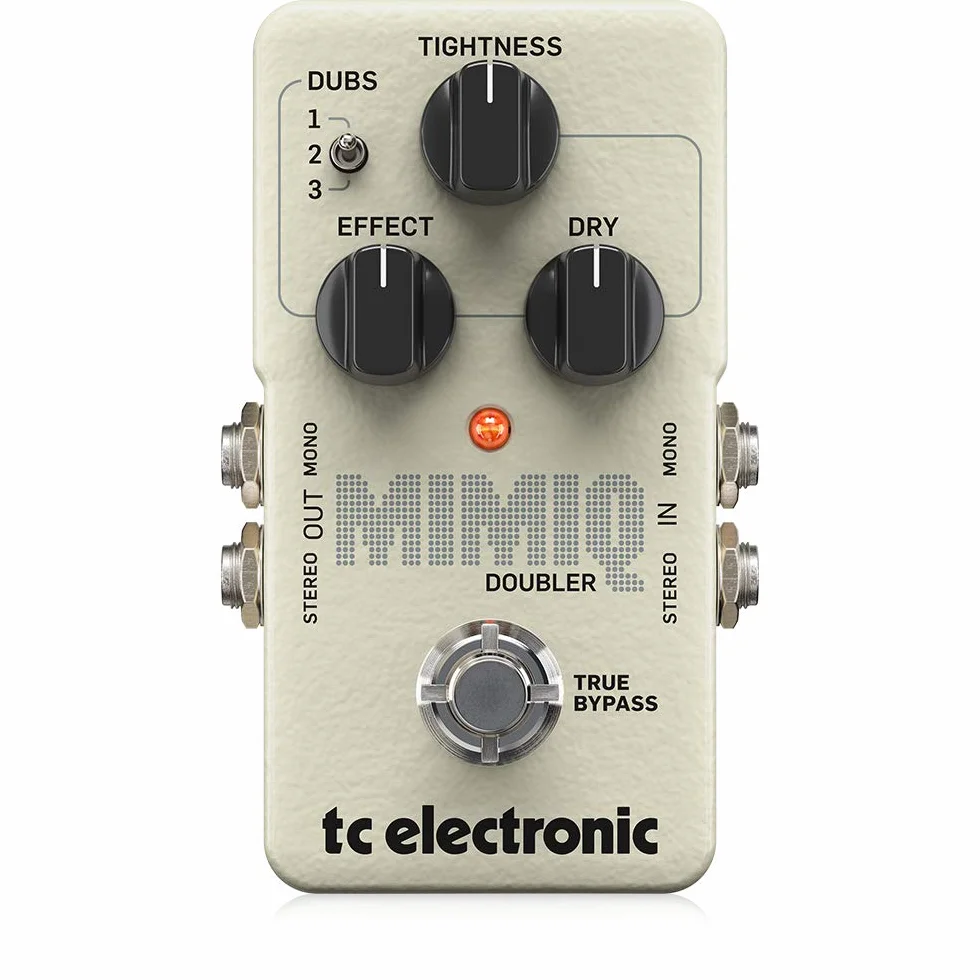 TC Electronic MIMIQ DOUBLER Innovador pedal doblador de guitarra con 3 pistas