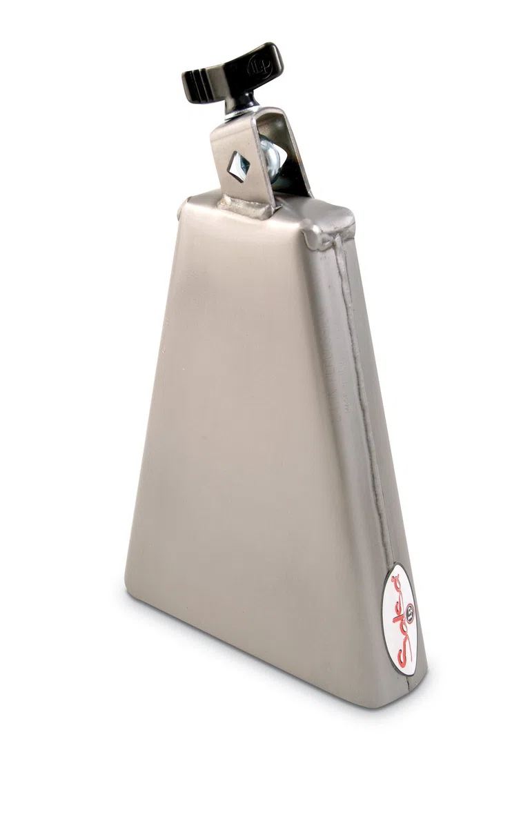 LP Latin Percussion ES-10 - Cencerro salsa, montable de acero cepillado