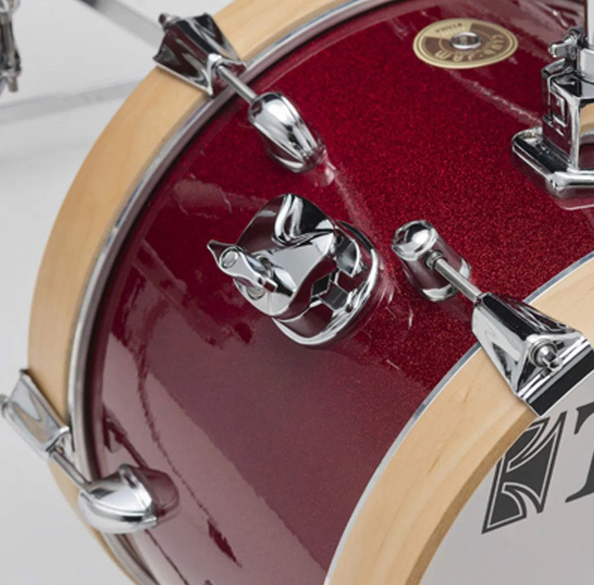 Tama Club Jam Flyer Kit 4 piezas Shell Pack, Candy Apple Mist