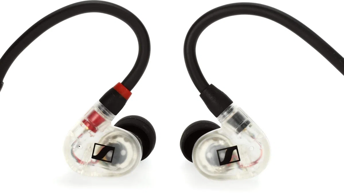 SENNHEISER Monitor de Audio intraural, Transparente, con Cable (508941)