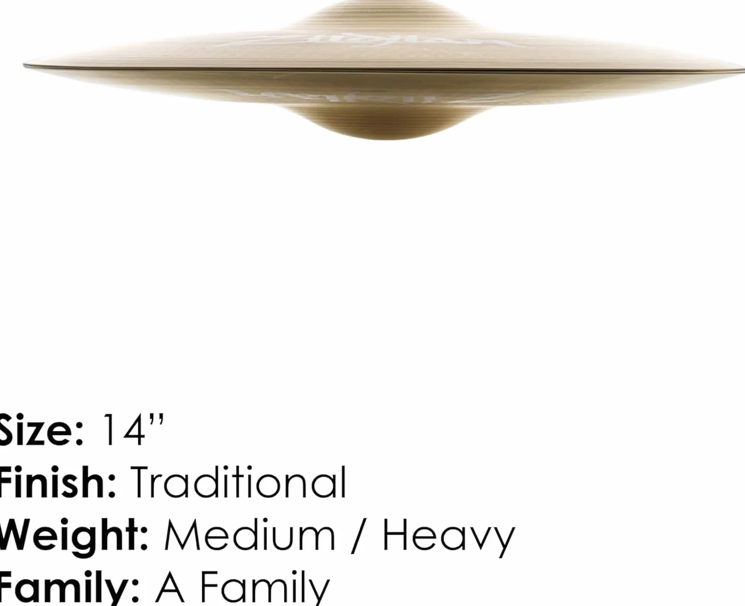 Zildjian A Zildjian Series - 14" New Beat Hi-Hat Cymbals - Pair