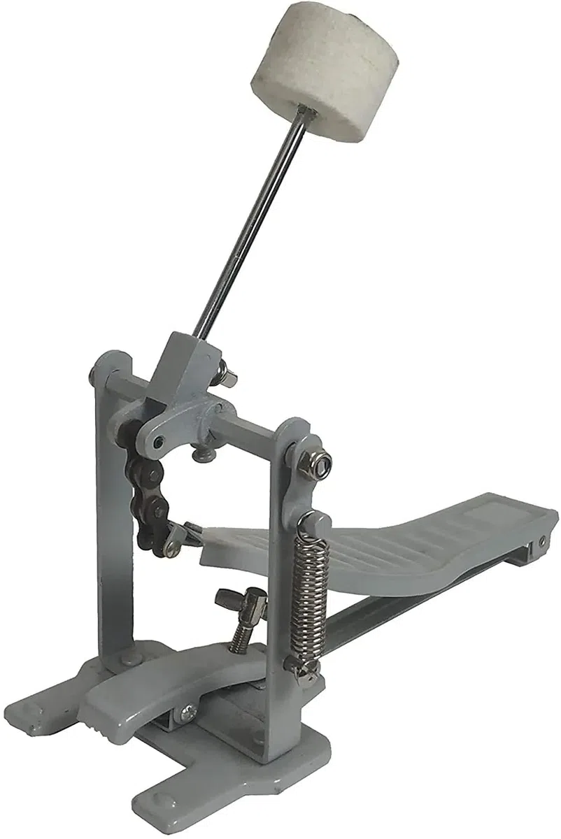ROCKSTAR - Batería Infantil Fabricada de Madera 1044WR Instrumento Musical Asiento Pedal de Bombo y Baquetas