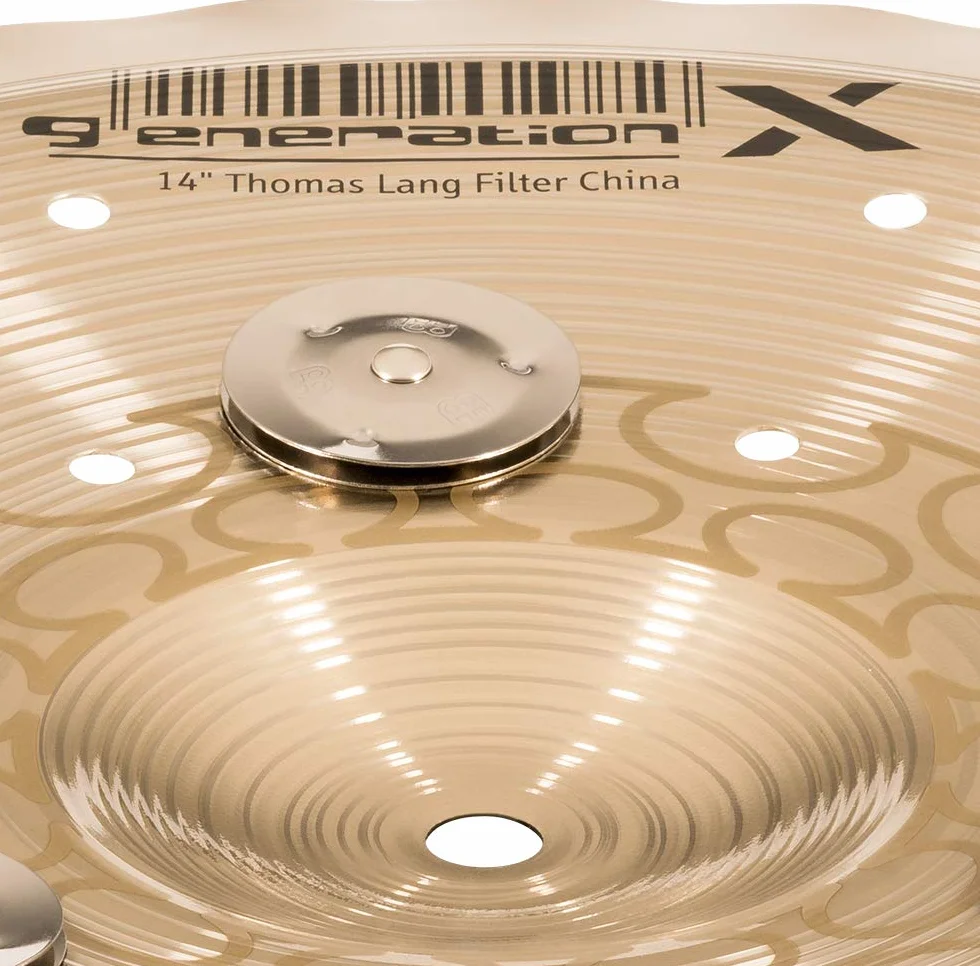 Meinl Cymbals GX-14FCH-J Generation X Thomas Lang Signature - Platillo china, 35.6 cm/14", acabado regular