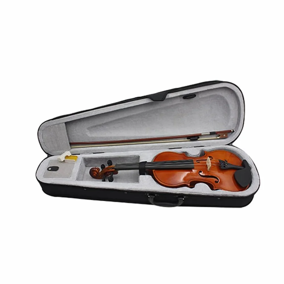 Violín 1/4, Instrumentos Musicales para Adultos y Niños, con Estuche Rígido, Arco, Ideal para Principiantes