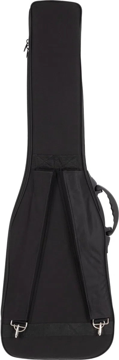 ROCKTILE EBSC-2124BK Funda Suave para bajo eléctrico, Acolchado Grueso, Soporte mástil Ajustable, 3 Bolsillos Grandes, Protege contra Humedad y Polvo, arnés Mochila retráctil, Color Negro.