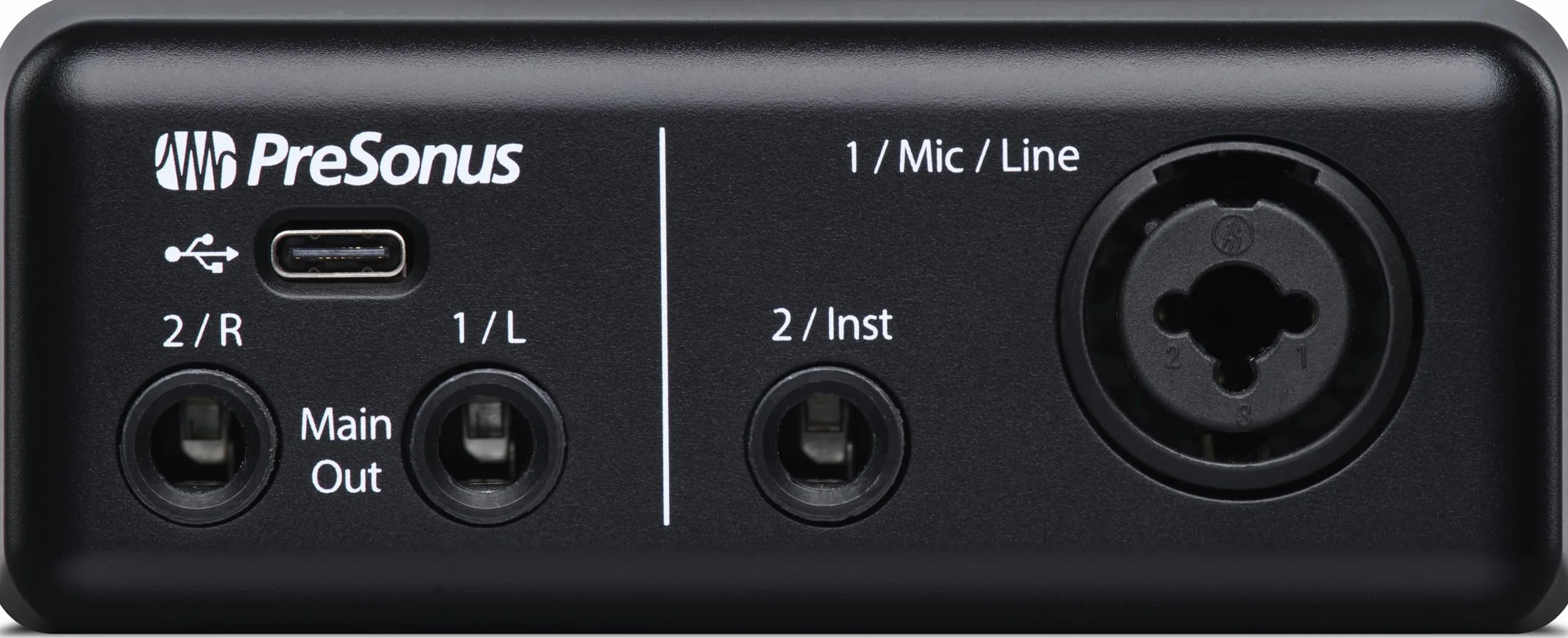 PreSonus AudioBox GO, Interfaz de Audio USB-C, Para Producción Musical con Software de Grabación Studio One, Tutoriales Musicales, Ejemplos de Sonido e Instrumentos Virtuales