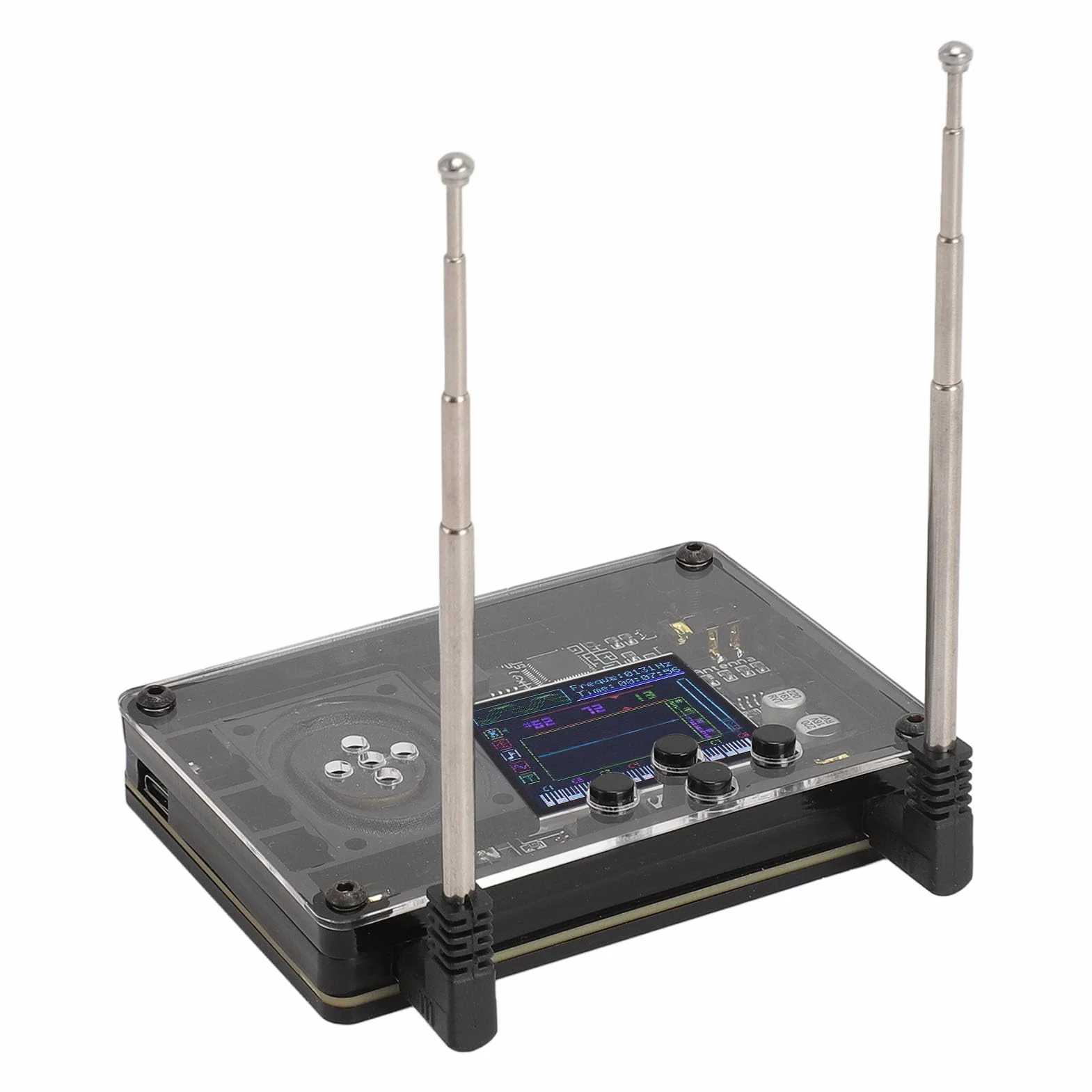 Generic Mini Theremin, instrumento musical electrónico portátil con más de 70 voces y pantalla a color, corrección de tono asistida, para principiantes y músicos