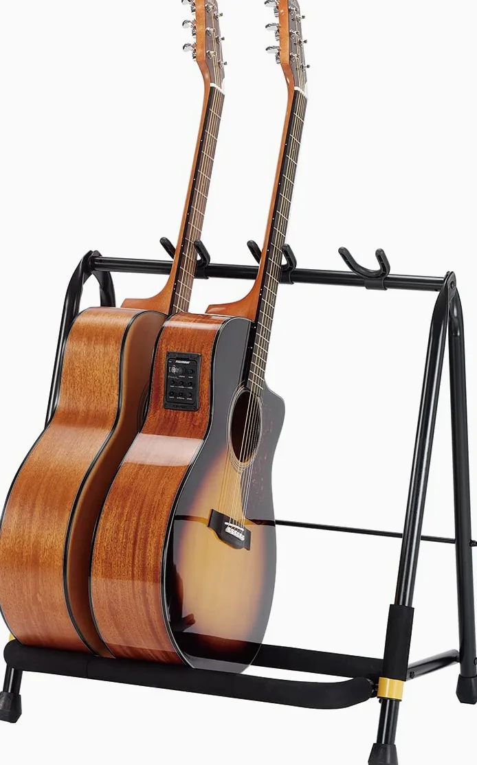 Hercules GS523B Soporte para 3 guitarras