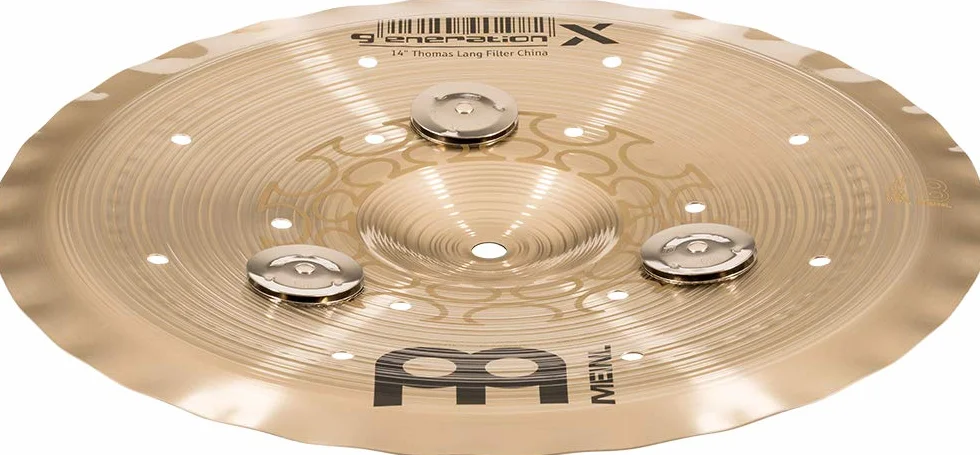 Meinl Cymbals GX-14FCH-J Generation X Thomas Lang Signature - Platillo china, 35.6 cm/14", acabado regular