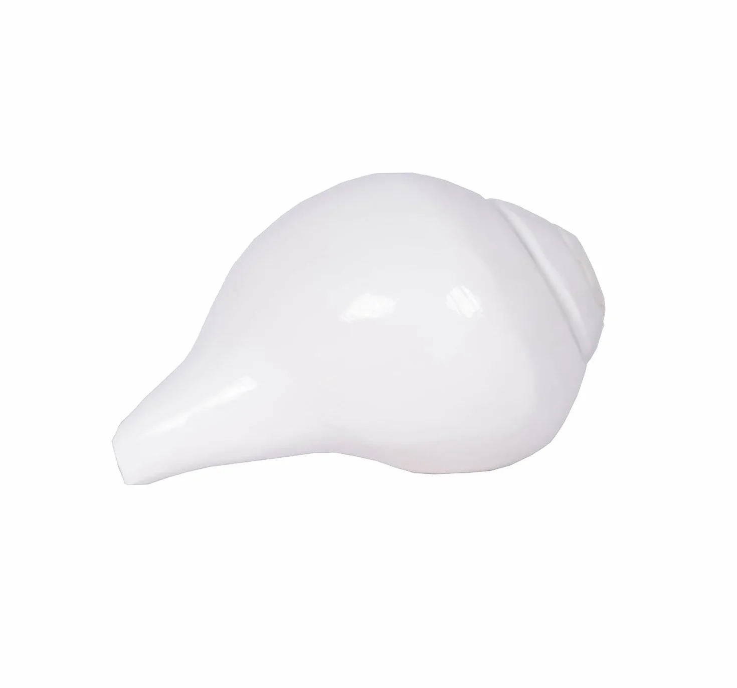 Seashell - Concha melódica para Pooja, templo, decoración del hogar, Feng Shui, color blanco natural, 1 unidad (5 pulgadas aproximadamente)
