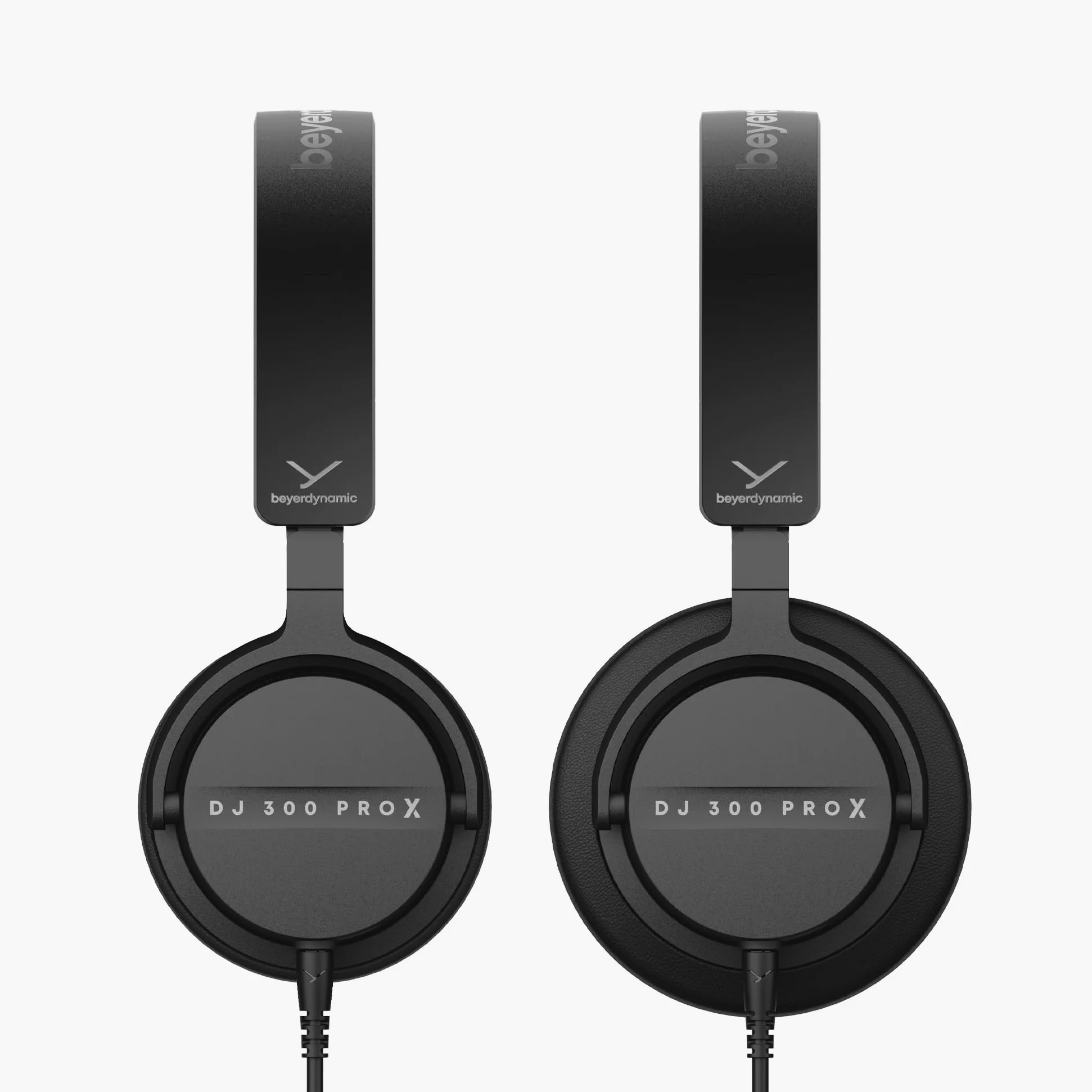 beyerdynamic DJ 300 PRO X - Auriculares profesionales 2 en 1 para DJ (cambio de oreja, estilo flexible y función de uso, copas personalizables para DJs profesionales)