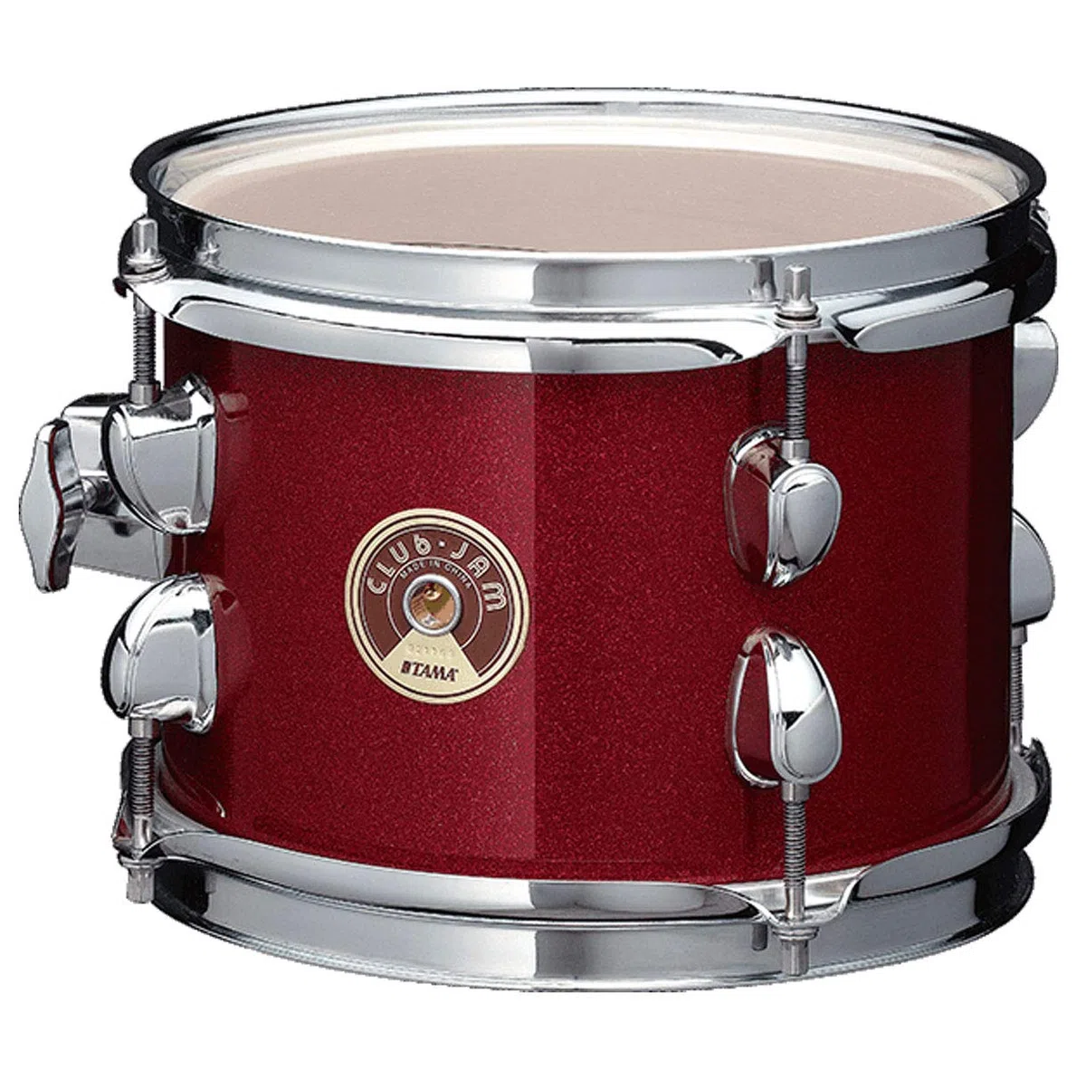Tama Club Jam Flyer Kit 4 piezas Shell Pack, Candy Apple Mist