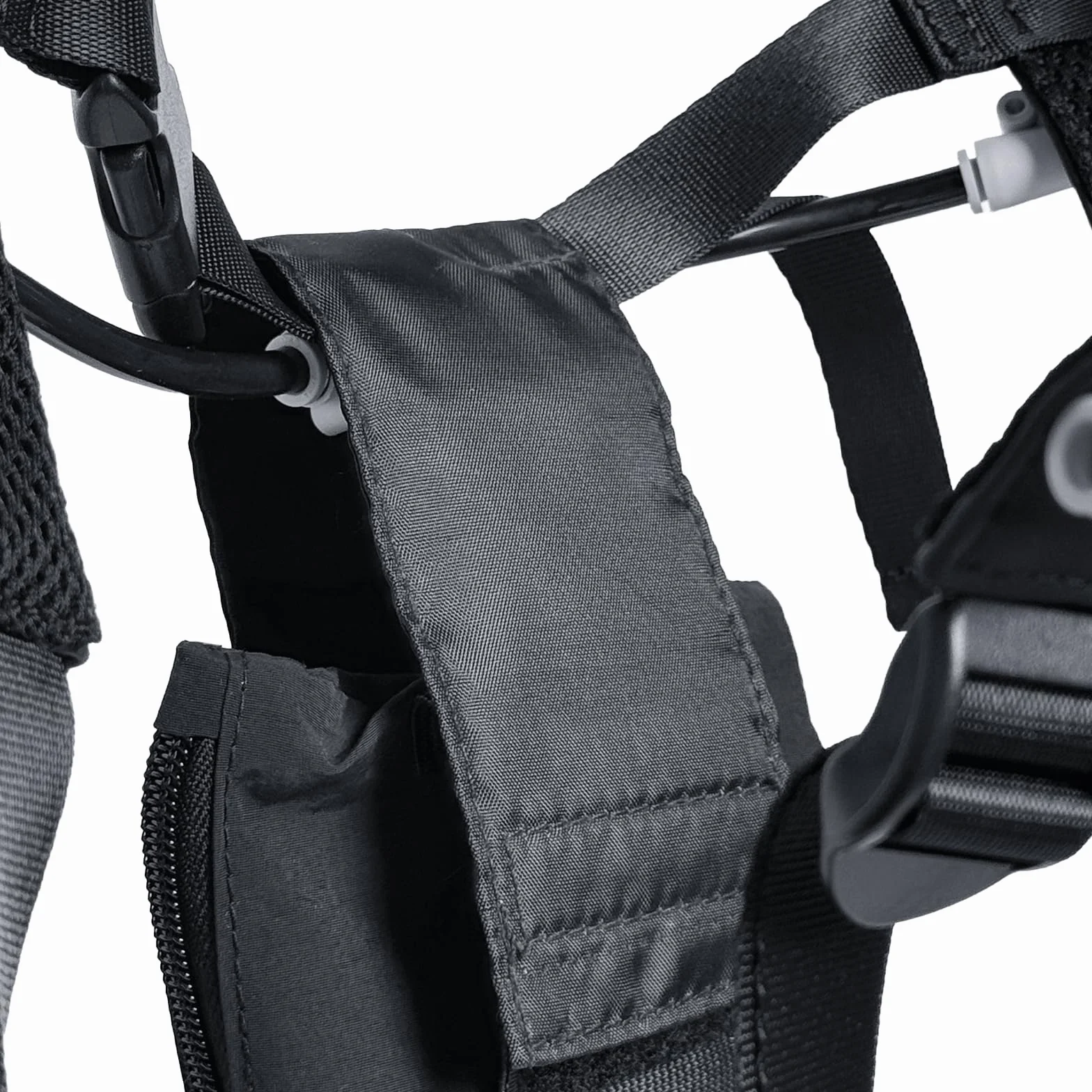PMI Smoke Vest para SmokeNINJA Pro – Arnés de niebla portátil con mangueras, resistente al agua, resistente al calor, para cosplay, FX, Halloween, compatible con SmokeGENIE