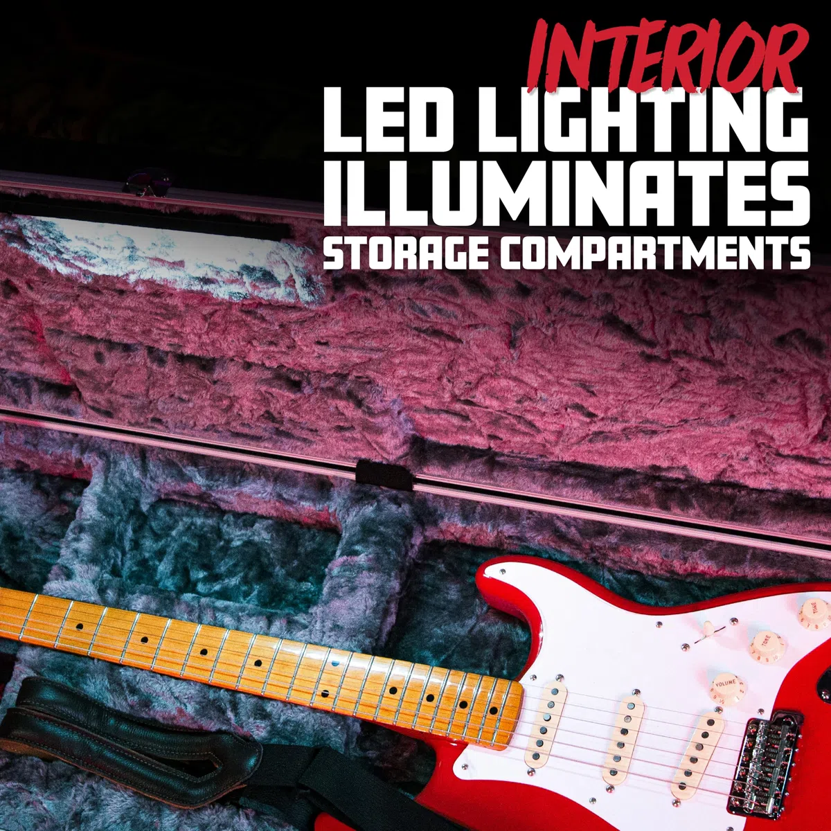 Gator GC-BASS-LED - Carcasa moldeada