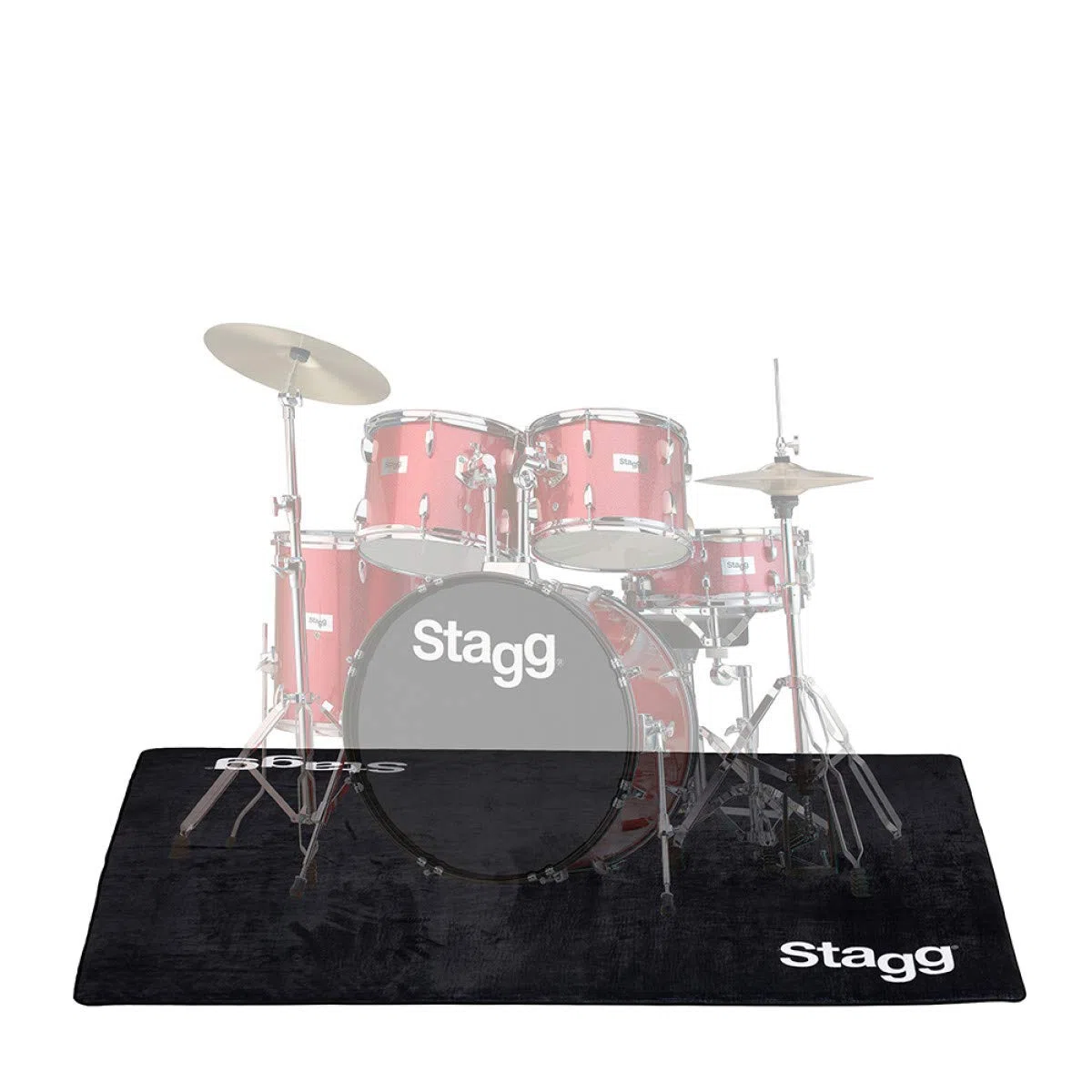 STAGG DRUM CARPET 200x160cm