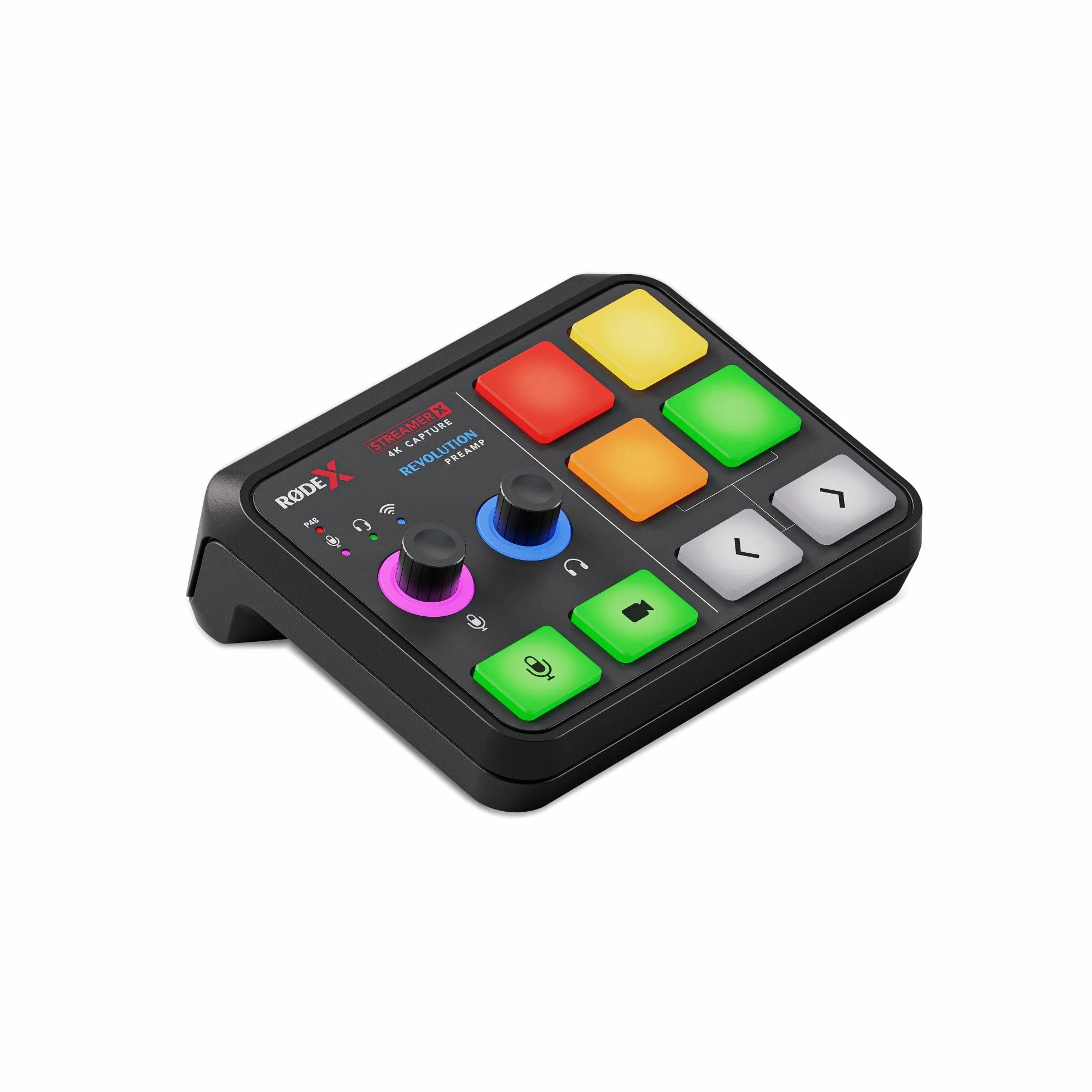 RØDE STREAMER X Interfaz de audio integrada profesional RØDE X Streamer X y tarjeta de captura de video 4K con conectividad XLR, HDMI y TRRS para transmisión, juegos y creación de contenido