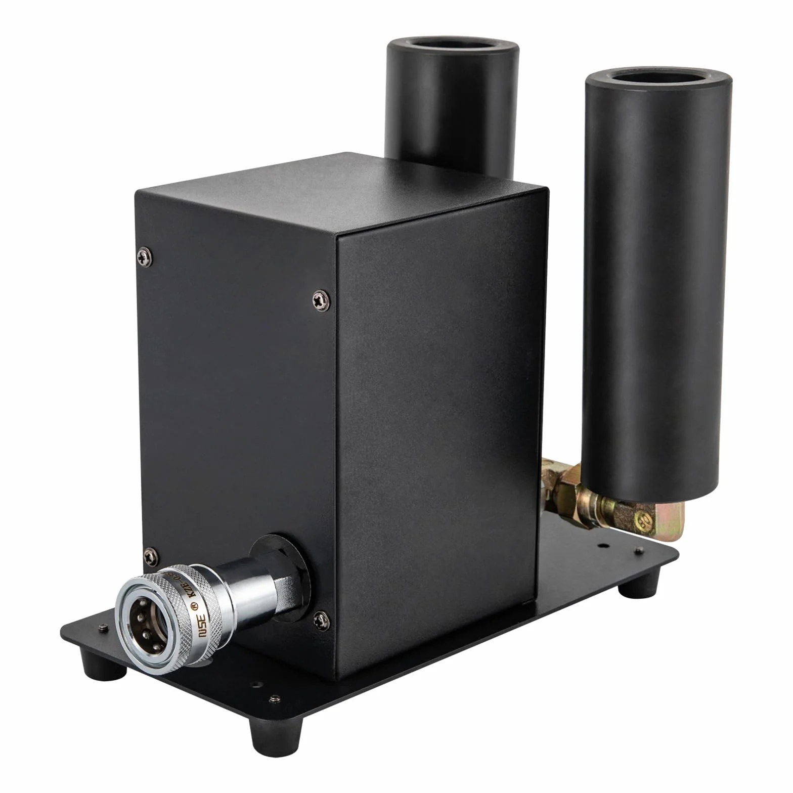 Co2 Jet Machine - Máquina de humo de doble tubo Co2 Cryo Jet + manguera de 5 m, 200 W, DMX, manual, modo de control dual, para bares, banquetes, bodas