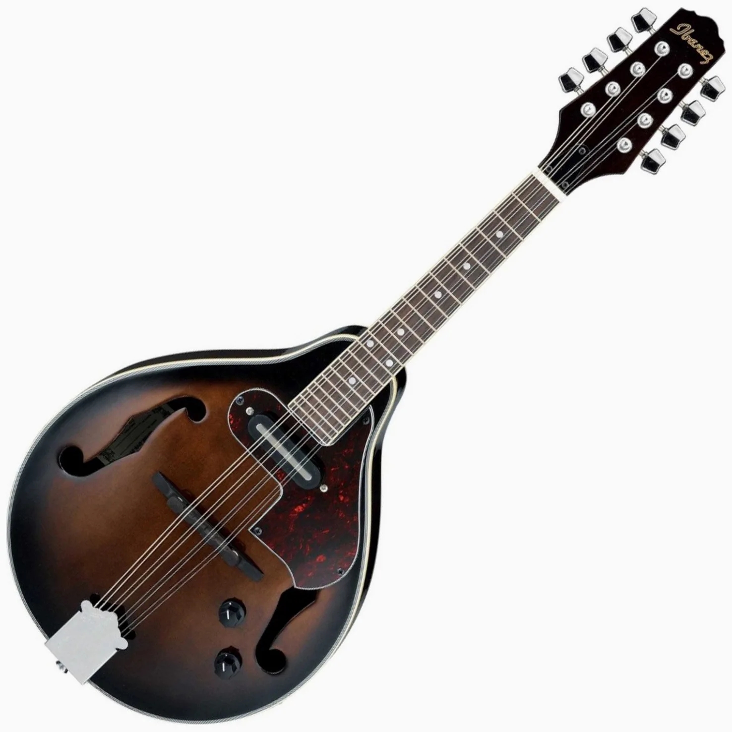 Ibanez m510e - Ibanez DVS m510e - Con forro de-UPS mayoría mandolina incluye funda oscuro violín Sunburst