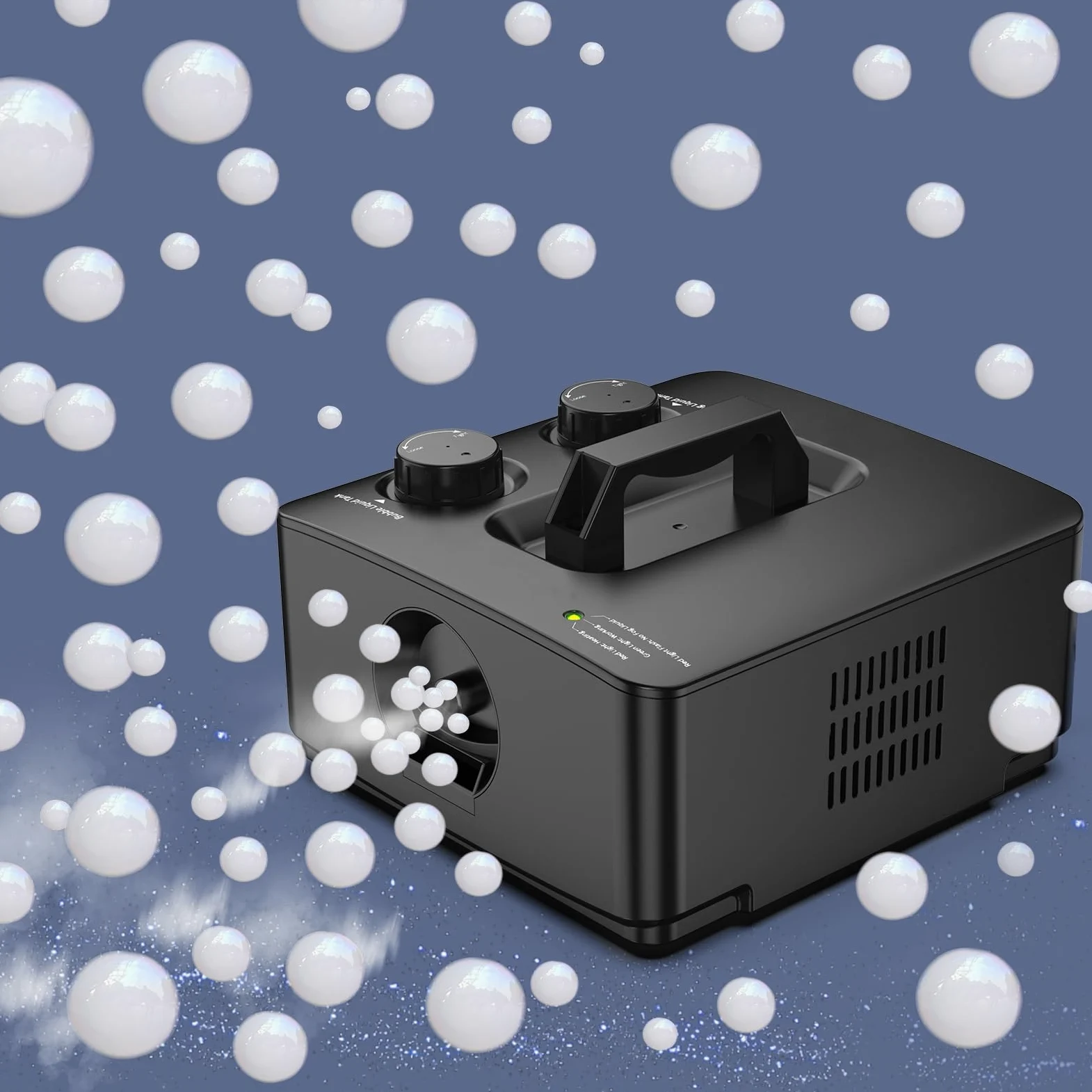 Máquina De Burbujas De Humo Con Niebla, 400 W, Máquina Automática De Burbujas, Dos Modos Para Fiesta, Escenario, Boda, Halloween, Navidad