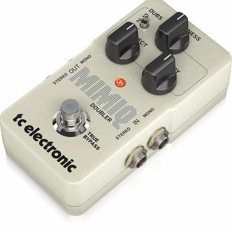 TC Electronic MIMIQ DOUBLER Innovador pedal doblador de guitarra con 3 pistas